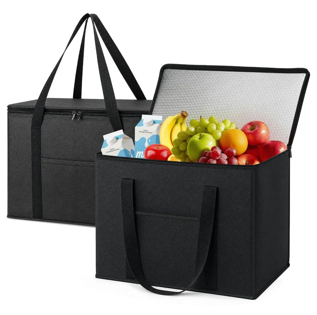 8-Gallon Insulated Grocery Bag 2-Pack