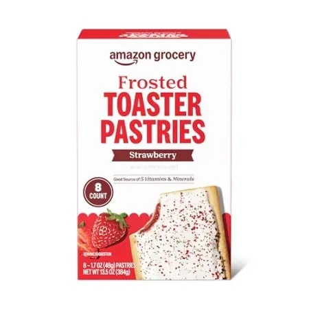 8-Count Amazon Fresh Frosted Toaster Pastries