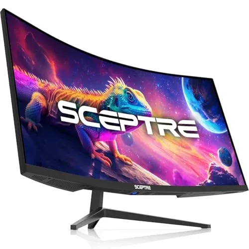 Sceptre Curved Ultrawide 34" 3440x1440 WQHD 180Hz Gaming Monitor
