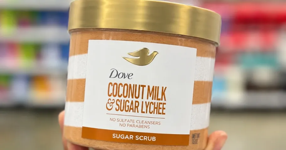 Dove Sugar Body Scrub Coconut & Lychee 12oz
