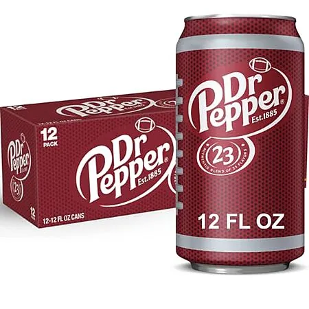 12-Pk 12-Oz Dr Pepper Soda