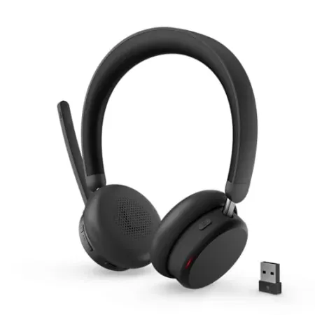 Lenovo Dual Mode Wireless ANC Headset 6550 w/ USB-A Receiver