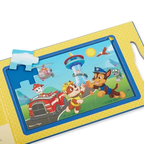 Melissa & Doug PAW Patrol Take-Along Magnetic Jigsaw Puzzles 2-Pack