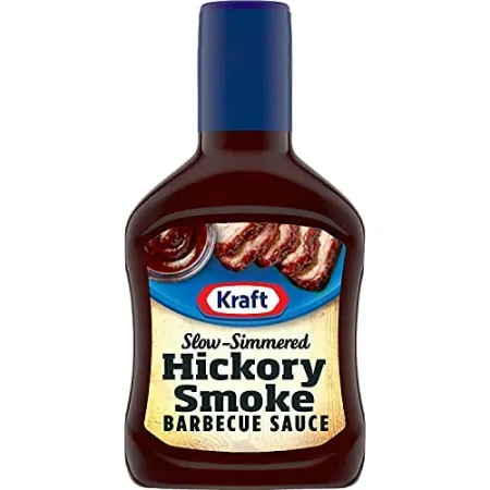 17.5oz Kraft Hickory Smoke Slow-Simmered Barbecue Sauce