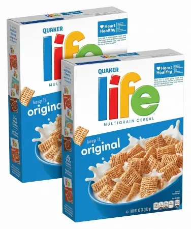 6 Boxes Quaker Life Original Cereal (13oz)