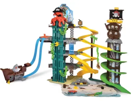 Adventure Force Pirate Garage Multi-Level Track Set