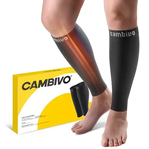 CAMBIVO 20-30mmHg Calf Compression Sleeves