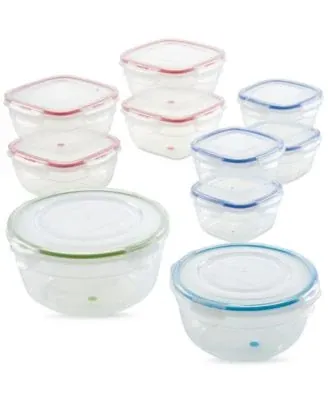 Lock & Lock Easy Essentials Food Storage Container Set 20-Piece