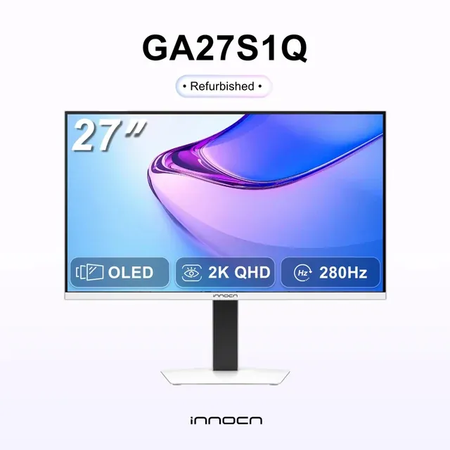 REFURBISHED Innocn GA27S1Q 27" 280Hz 1440p QD-OLED Gaming Monitor