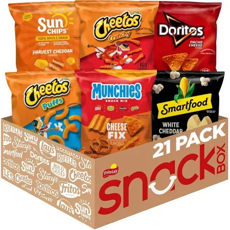 21-Pack Frito-Lay Cheesy Mix Variety Pack Chips