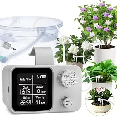 Automatic Plant Waterer Drip Irrigation Kit for 15 Plants