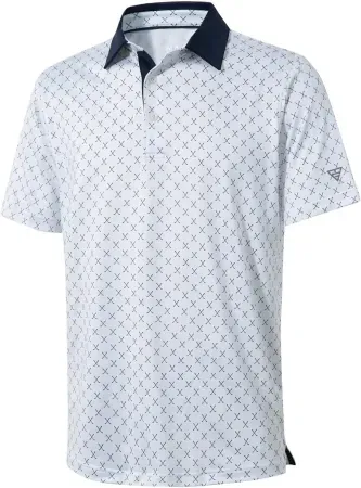 M MAELREG Men's Short Sleeve Performance Moisture Wicking Polo Shirt