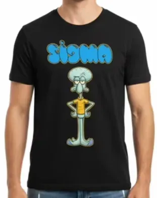SpongeBob SquarePants Men's Sigma Graphic T-Shirt