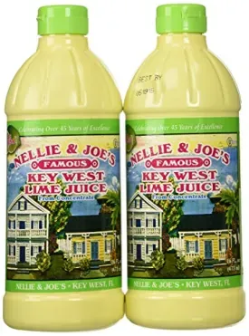 2-Pack 16oz Nellie & Joes Juice Key West Lime