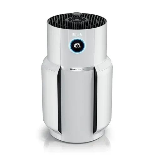 Shark Air Purifier for Home with NeverChange (5-Year) HEPA Air Filter