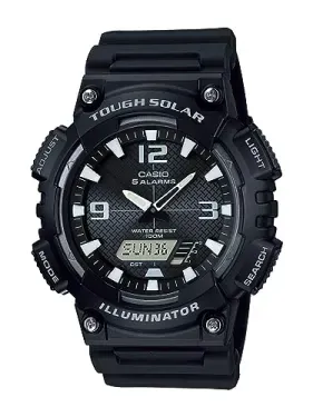 Casio Men's Slim Solar Multi-Function Analog-Digital Watch