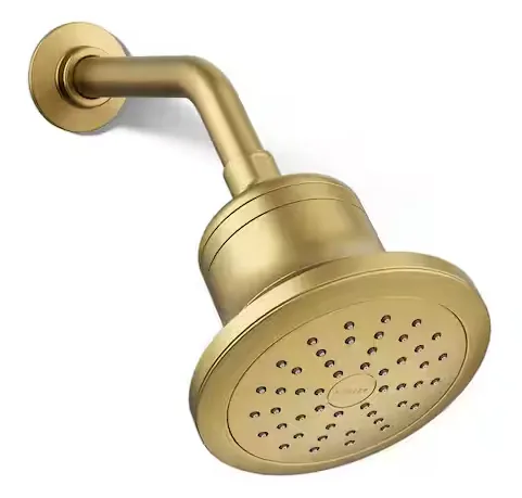 Kohler Cinq Round 1-Spray Filtered 5.5" Wall Mount Showerhead