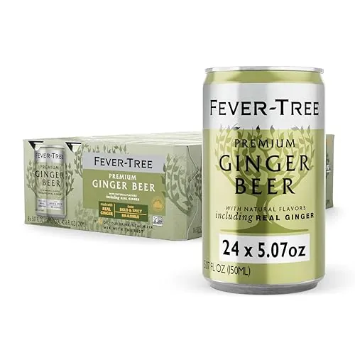 24-Pk 5.07-Oz Fever-Tree Premium Ginger Beer Cans
