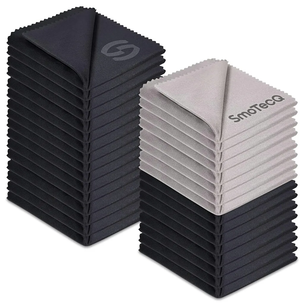 Microfiber Cleaning Cloths for Glasses & Screens 32-Pack