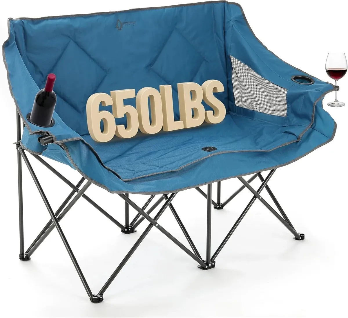 Arrowhead Outdoor Double Duo Camping Chair Loveseat