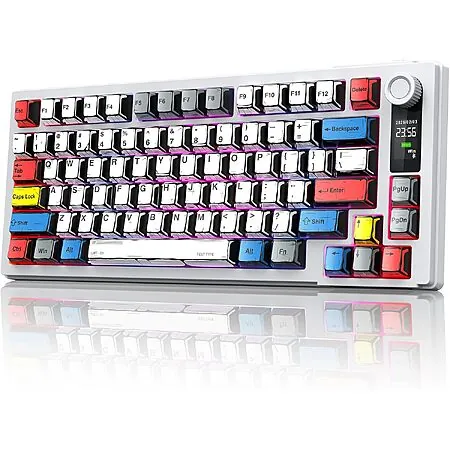 MOKURU Wireless 3-Mode 75% RGB Mechanical Keyboard (3 Styles)