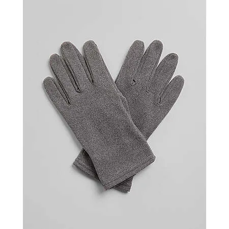32 Degrees Heat Fleece Touchscreen Gloves (Charcoal Heather or Black)