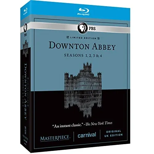 Masterpiece: Downton Abbey Seasons 1-4 Blu-ray