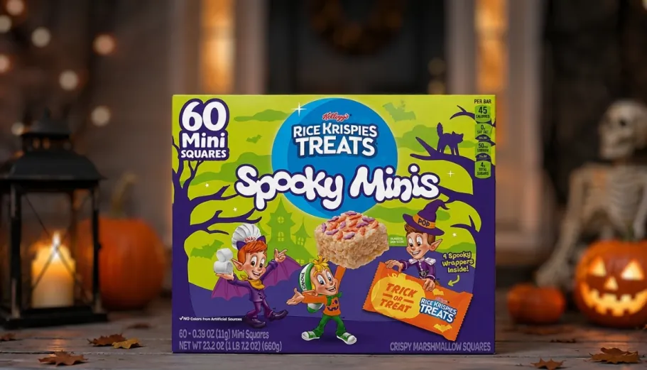 Rice Krispies Treats Halloween Mini Squares 60-Count