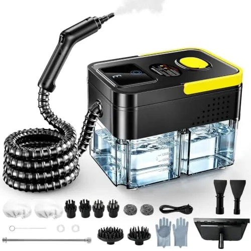 Huitine 1.9-Quart Portable Handheld Steam Cleaner