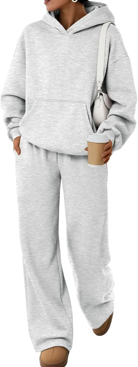 TRENDY QUEEN Oversized Hoodie 2-Piece Set