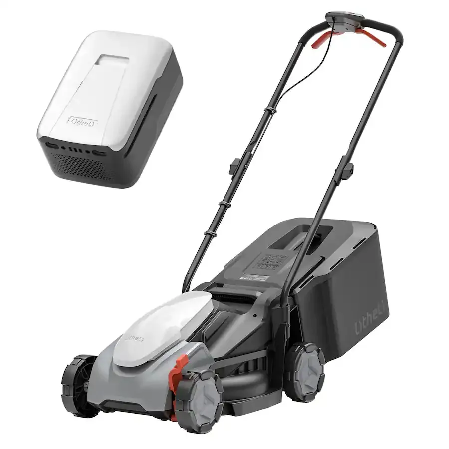 Litheli 14" Cordless Lawn Mower w/ 8.0Ah Battery