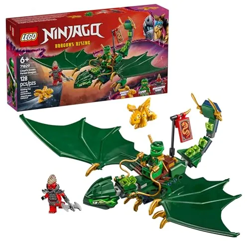 LEGO Ninjago: Dragons Rising Season 3 - Lloyd's Green Forest Dragon 128-Piece