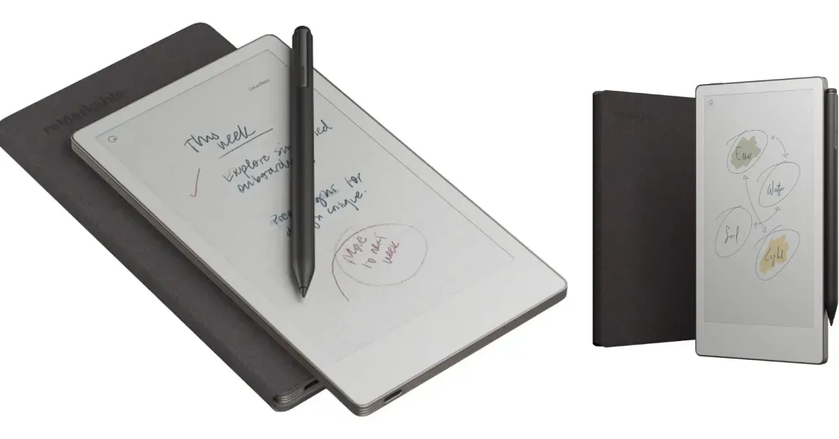 Ditch the notebook with reMarkable’s pocketable Paper Pro Move stylus and folio bundle while it’s