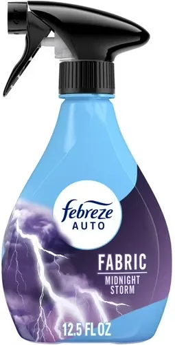 Febreze AUTO Car Fabric Spray, Odor Fighting Air Freshener, Midnight Storm or Ocean Breeze, 12.5 fl oz