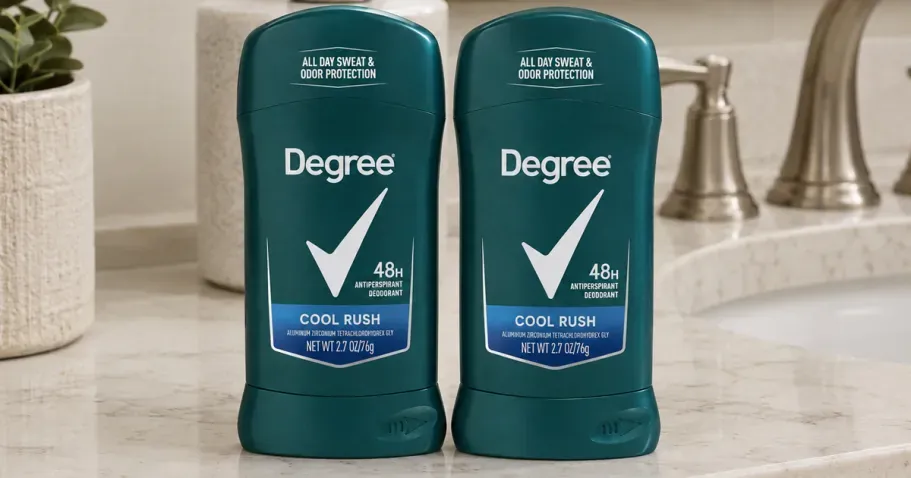 Degree Men’s Deodorant 2-Pack in Cool Rush