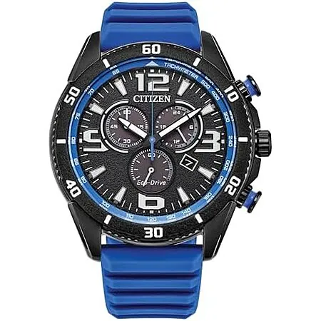 Prime: Citizen Men's Eco-Drive Brycen 44.8mm Chronograph Watch w/ Stainless Steel Case