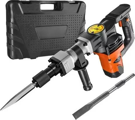 SucceBuy 1400W Electric Demolition Jackhammer w/ 2 Chisel Bits