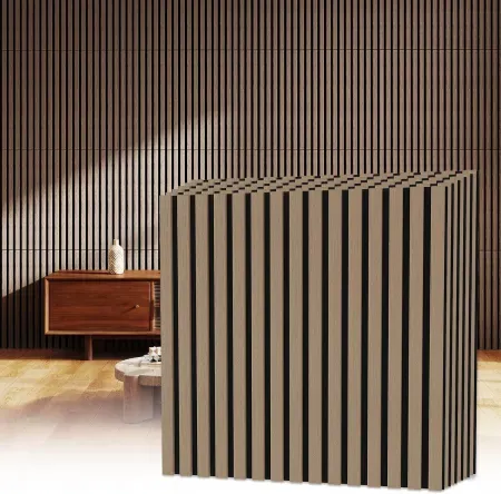10-Pack 23.6" Garvee Oak Wood Slat Acoustic Wall Panels