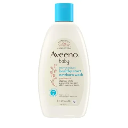 Aveeno Baby Sensitive Skin Bubble Bath Soap w/ Oat Extract (8 oz)