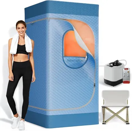 32' x32' x 71' noerishia Portable 9-Level Sauna w/ 3L 1200W Steamer