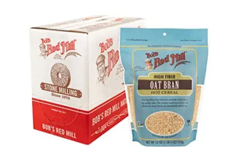 4-Pack Bob's Red Mill Oat Bran Hot Cereal (18oz Bags)