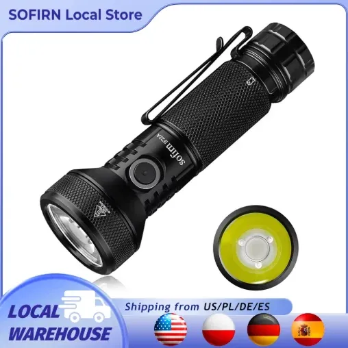 Sofirn IF22A 2100 Lumen 21700 Rechargeable Thrower Flashlight