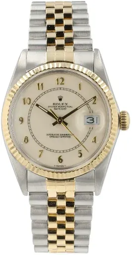 Rolex Datejust Boiler Dial Gold & Steel 36mm Automatic Men’s Watch