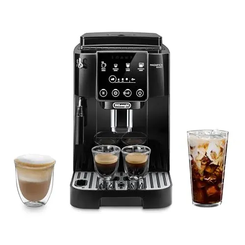 De'Longhi Magnifica Start Automatic Espresso Machine with Milk Frother, Black