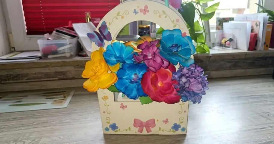 Coodoo DIY Paper Flowesr Craft Kit