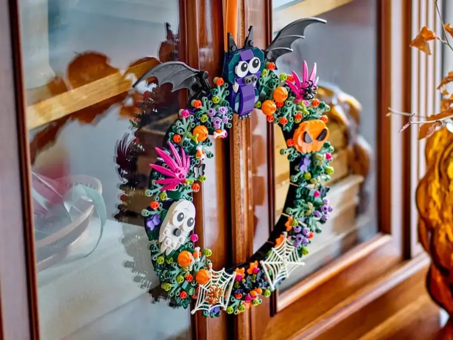 LEGO Halloween Wreath
