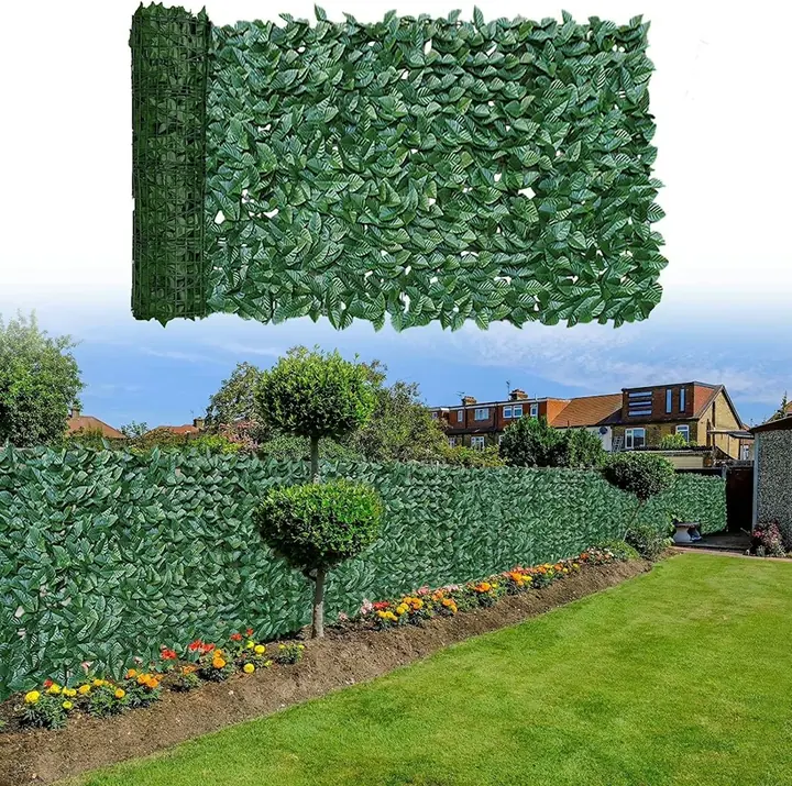39" x 157" Faux Ivy Privacy Fence Screen