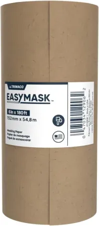 Trimaco 6" x 180' Brown General Purpose Masking Paper
