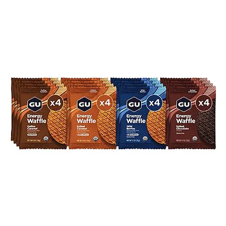 16-Ct 1.1-Oz GU Energy Stroopwafel Variety Pack