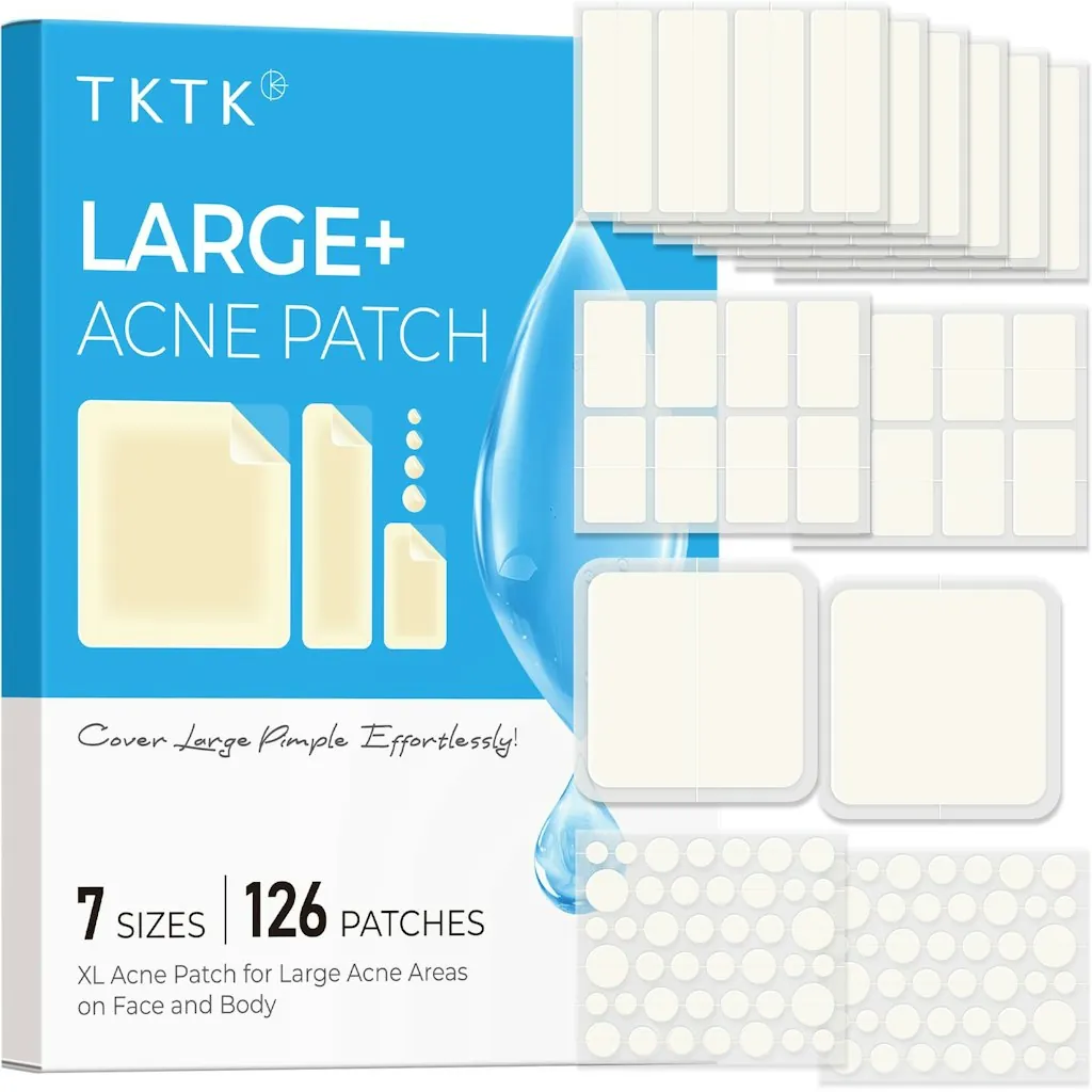 126-Count Large Pimple Patches for Face & Body